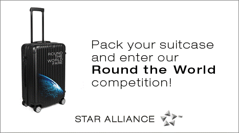 Win two Round the World tickets flying Star Alliance
